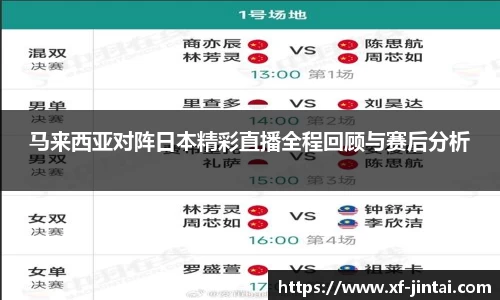 马来西亚对阵日本精彩直播全程回顾与赛后分析